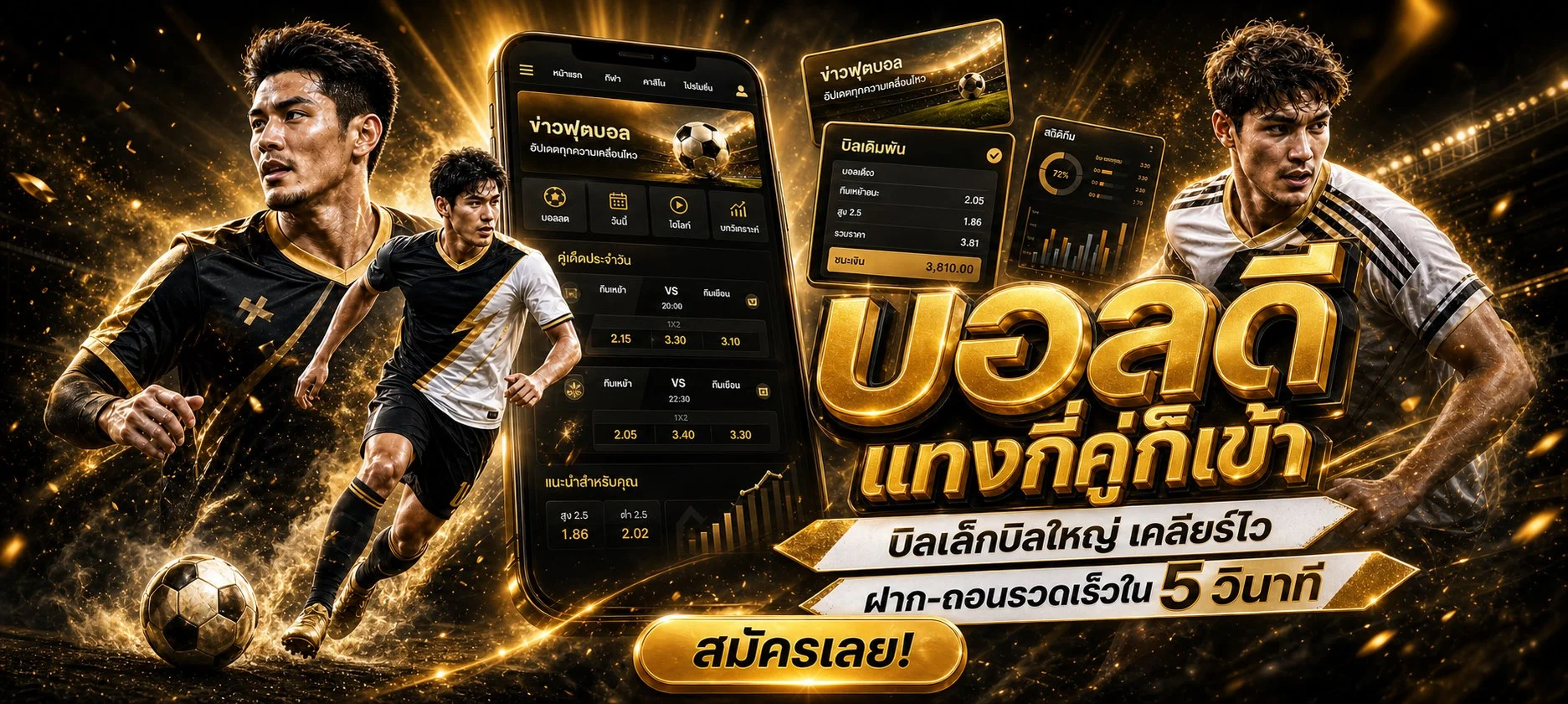 ระบบฝากถอนออโต้ TKBRICH รวดเร็วไม่มีขั้นต่ำ